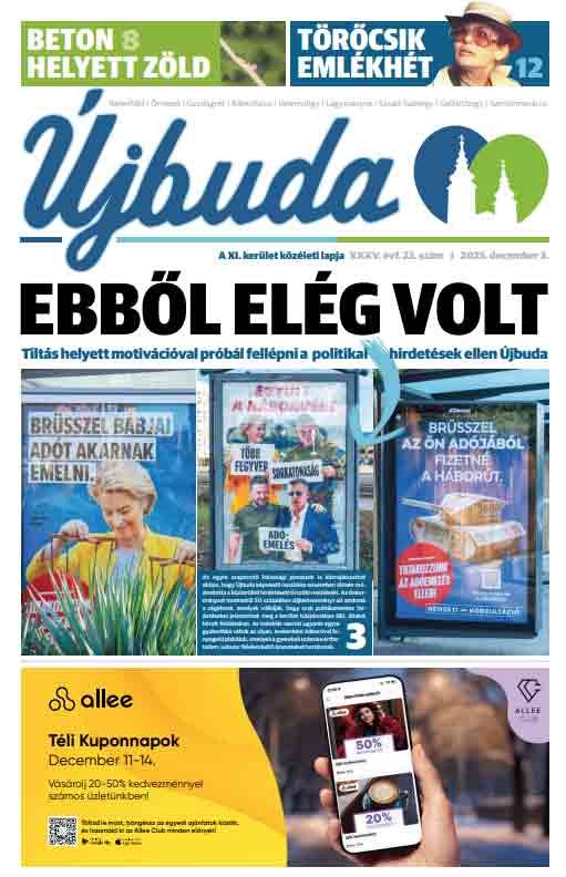 Újbuda újság, XI. kerületi ingyenes terjesztésű önkormányzati újság